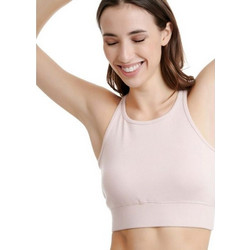 BodyTalk Γυναικείο Αθλητικό Crop Top Nude 1211-902920-00333