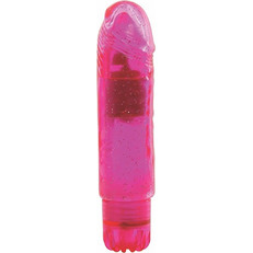 Toyz4lovers Jammy Jelly Gleamy Glitter Δονητής Δονητής Jelly Ροζ