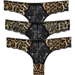 3 Pack leopard brazilian slip multi2