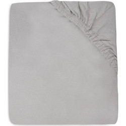 Jollein Βρεφικό Σεντόνι Κούνιας με Λάστιχο 70x140 Soft Grey