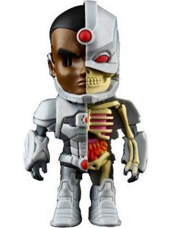 Mighty Jaxx Killer DC Comics XXRAY Cyborg 10cm