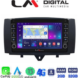 LM Digital ZG8587 Ηχοσύστημα Αυτοκινήτου με Οθόνη Αφής & GPS