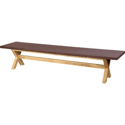 POMPEI ΠΑΓΚΑΚΙ RUST RED 200x40xH43,5cm 1τμχ