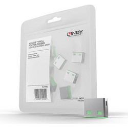 Port Blocker USB (without key) Pack of 10 green (40461)