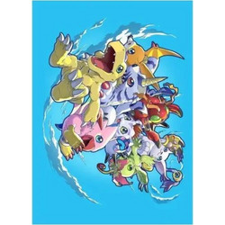 Bandai Card Sleeves 70ct - Digimon Card Game: Variant B