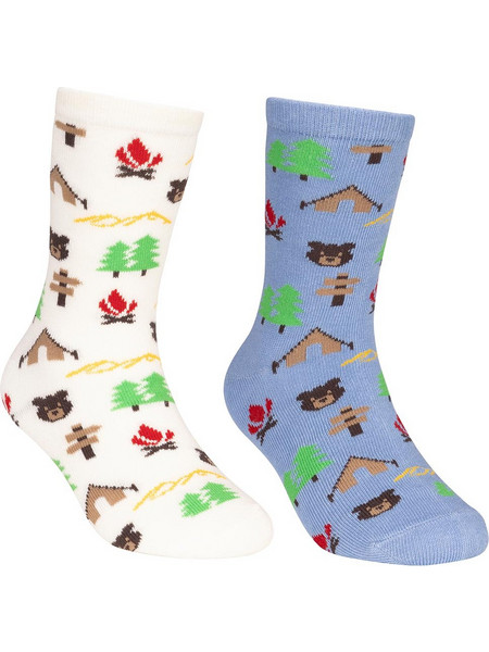 Trespass Παιδικές κάλτσες Camping Casual Socks 2 pairs MCSOCATR0001-BCR