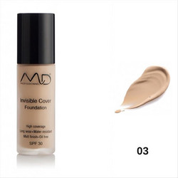 MD Professionnel Invisible Cover 03 Sand Liquid Foundation SPF30 30ml