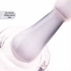 Alezori Polish Gel French Milky Pink Ημιμόνιμο Βερνίκι Νυχιών για Γαλλικό Μανικιούρ 15ml
