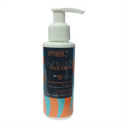 Imel SunLock Αντηλιακή Κρέμα Προσώπου SPF15 100ml