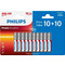 Philips Power Alkaline AAA 20τμχ
