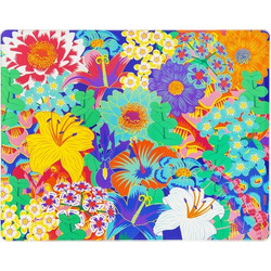 Δίσκος Επιφάνεια Κοπής Γυάλινη Chopping Board Pylones Commy Bouquet 32 x 25 x 0.4 εκ. - Pylones