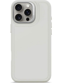 Θήκη Decoded Γνήσια MagSafe Antimicrobial ΣΙΛΙΚΟΝΗΣ Stacks για Apple iPhone 16 PRO 6.3 2024 - Stone Grey ΛΕΥΚΟ - DE-D25IPO16PBCST9SY
