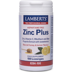 Lamberts Zinc Plus Lozenges 100 Παστίλιες