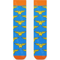Κάλτσα Βαμβακερή με Σχέδια Wonder Woman DC