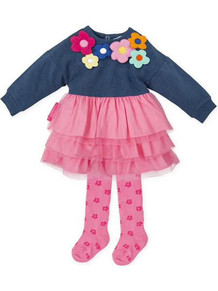Φόρεμα φούτερ κορίτσι AGATHA RUIZ DE LA PRADA-9321W24-Blue Denim