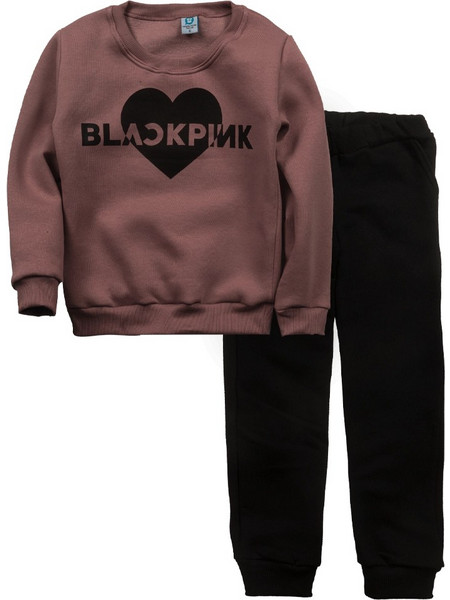 Παιδικό σετ φόρμας Online για κορίτσια Blackpink Team ροζ