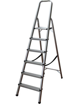 Prostep Σκάλα Αλουμινίου 5+1 Σκαλοπάτια PS1212