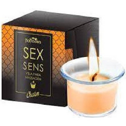Scented massage candle Champagne