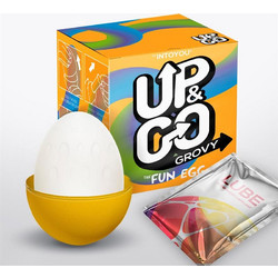 IntoYou Up & Go Grovy The Fun Pocket Egg Αυνανιστήρι Yellow