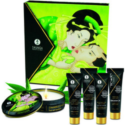 Shunga Erotic Art Geisha Exotic Green Tea Secret Kit