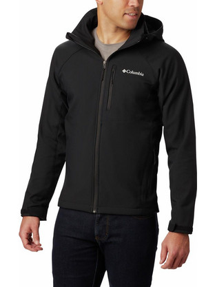 Columbia Cascade Ridge III Αθλητικό Ανδρικό Μπουφάν Χειμωνιάτικο Softshell Αντιανεμικό Μαύρο WM3241-010