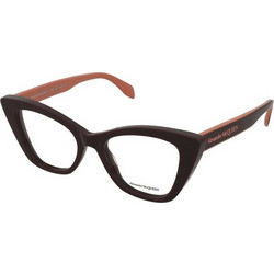 Alexander McQueen AM0305O 004 Γυναικείος Σκελετός Γυαλιών Οράσεως Κοκάλινος Καφέ