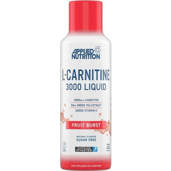 Applied Nutrition L-Carnitine Liquid Fruit Burst Συμπλήρωμα Διατροφής με Πράσινο Τσάι & Καρνιτίνη 3000mg 480ml