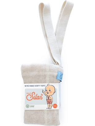 Silly Silas Κολάν Shorty Cotton Καλσόν Cream Blend 0-36m