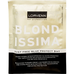 Lorvenn Blondissima Protect 3 In 1 Dust Free Blue Ντεκαπάζ 15gr