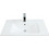 Tema Creavit Slim Ένθετος Νιπτήρας Μπάνιου Πορσελάνης 85x45x17.5cm Λευκός SU085