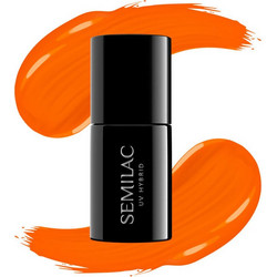 Semilac UV Hybrid 566 Neon Orange Ημιμόνιμο Βερνίκι Νυχιών 7ml