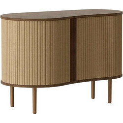 Μπουφές Audacious Horizons S 5800C706-01 100x50x67cm Dark Oak-Sugar Umage Polyester,Ξύλο