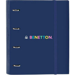 Φάκελος δακτυλίου Benetton Cool Ναυτικό Μπλε 27 x 32 x 3.5 cm