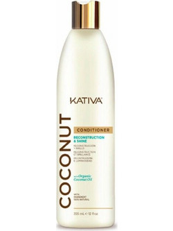 Kativa Coconut Φυτικό Conditioner για Επανόρθωση 355ml