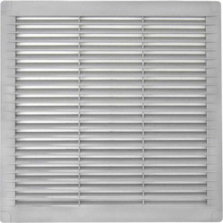 Σχάρα εξαερισμού EDM 87707 Γκρι 25 x 25 x 0,7 cm Δίχτυ για κουνουπιέρες