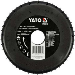 YATO YT-59176 ΔΙΣΚΟΣ ΤΡΟΧΟΥ ΡΑΣΠΑΣ 118mm