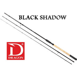 Dragon Mega Baits Black Shadow Καλάμι Ψαρέματος για Καθετή Τρίσπαστο 4.2m