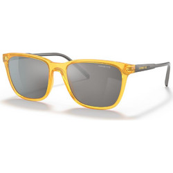 Arnette AN4291 2771/6G Ανδρικά Γυαλιά Ηλίου Τετράγωνα Κοκάλινα Κίτρινα με Γκρι Polarized Φακό