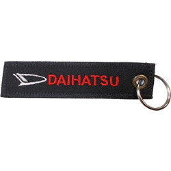 Υφασμάτινο μπρελόκ DAIHATSU με κέντημα FLAT