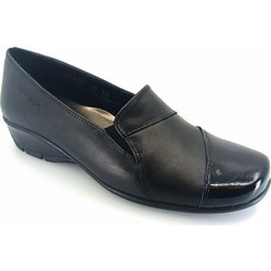 Boxer 51600 (μαύρο λουστρίνι) γυναικεία slip-on