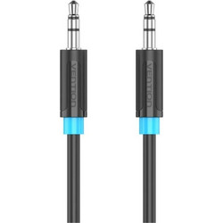 VENTION TRS 3.5mm Male to Male Audio Cable 0.8M Black (VAS-A65-B080)