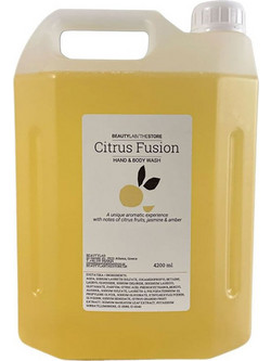Citrus fusion hand & body wash 4L
