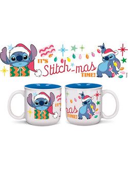 STITCH-MAS - Merry Xmas - Breakfast Mug - 420ml
