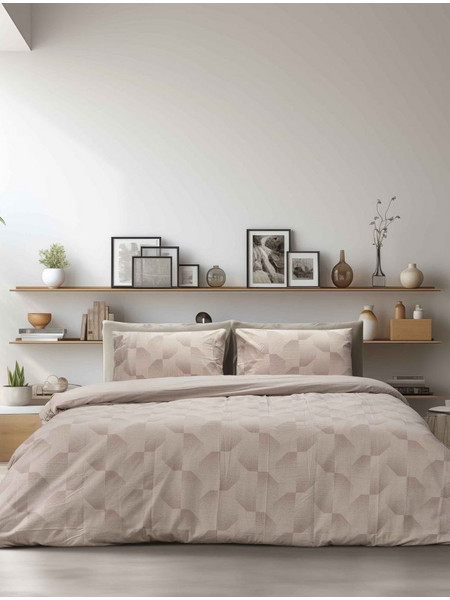 Σετ κουβερλί BOXY P/COTTON 170 x 240 + 1 μαξιλαροθήκη 52 x 72 εκ. MADI - 1.70x2.40