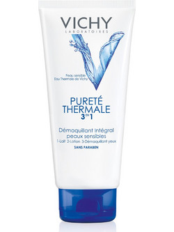 Vichy Purete Thermale 3 in 1 Demaquillant Integral Γαλάκτωμα Ντεμακιγιάζ για Ευαίσθητη Επιδερμίδα 30ml