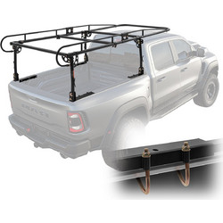 Σχάρα φορτηγών VEVOR Pick up Ladder Rack 1000lbs Χωρητικότητα 43,3"-63" Πλάτος για ξυλεία