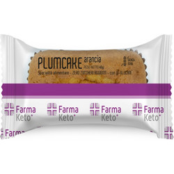 Farmaketo+ PlumCake Arancia Κέικ Πορτοκάλι με Πρωτεΐνη 50g