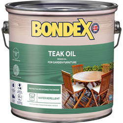 Bondex Exotic Teak Λάδι Έτοιμο προς Χρήση 2.5lt