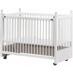 Βρεφική κούνια 3 σε 1 Daisy Mother's Side 50X100, Χρώμα Λευκό