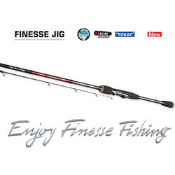Dragon Finesse Jig 25 S902XF Καλάμι Ψαρέματος για Spinning / LRF Carbon Δίσπαστο 2.75m 6-25gr